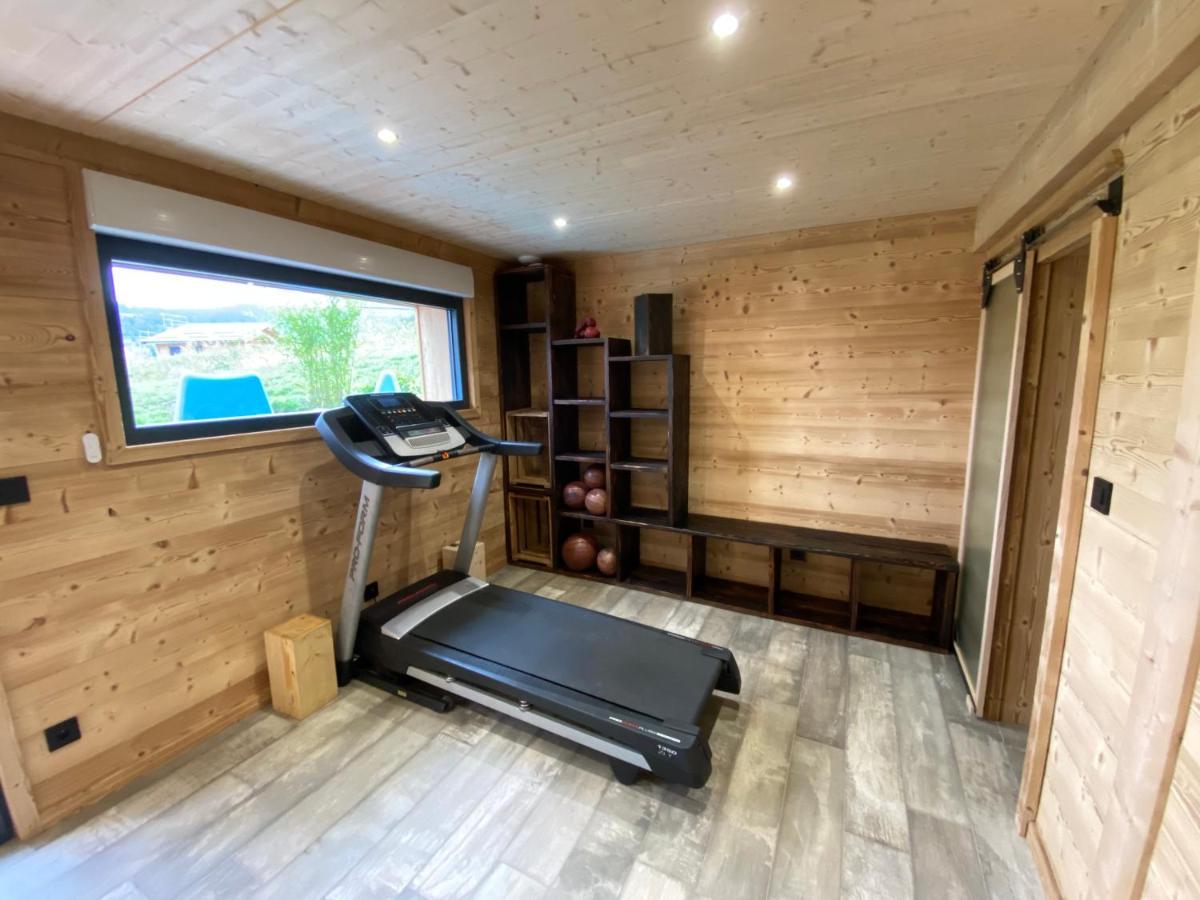 L'Adret Du Temps Chalet 10 Personnes 170M2 热拉梅 外观 照片
