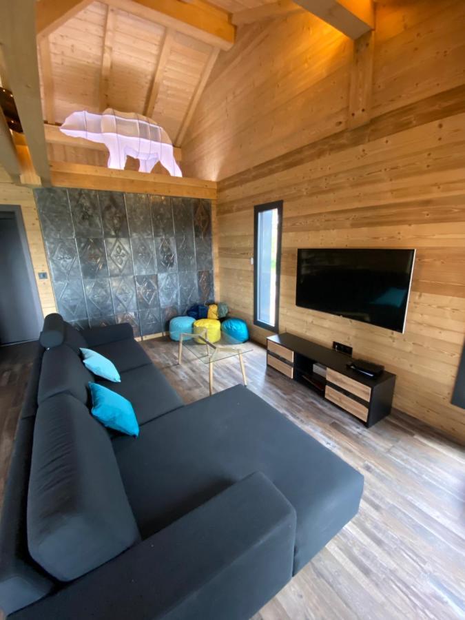 L'Adret Du Temps Chalet 10 Personnes 170M2 热拉梅 外观 照片
